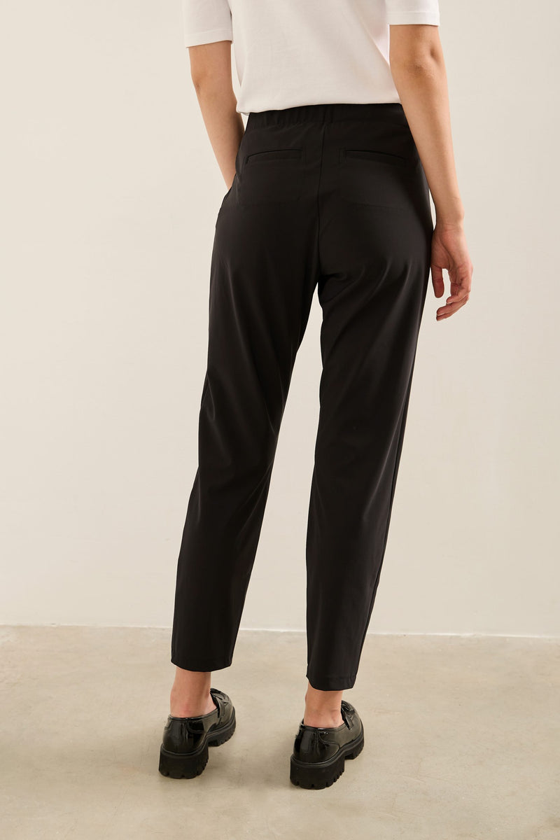 Casual Sport Chic Pant With Front Pleats