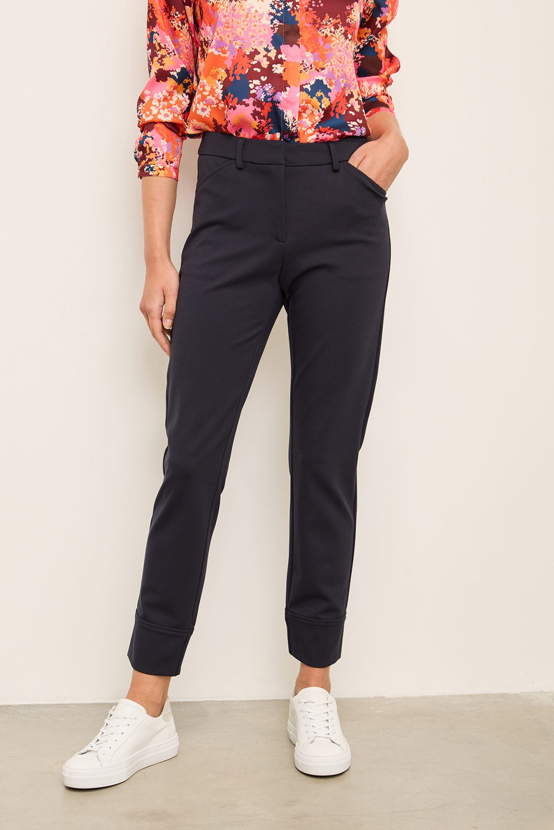 Urban fit ponte pants with cuff