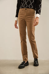 Push Up Corduroy Slim Fit Pant