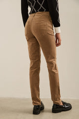 Push Up Corduroy Slim Fit Pant