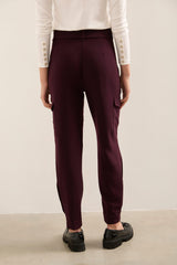 High Waist Fluid Pant With Belt