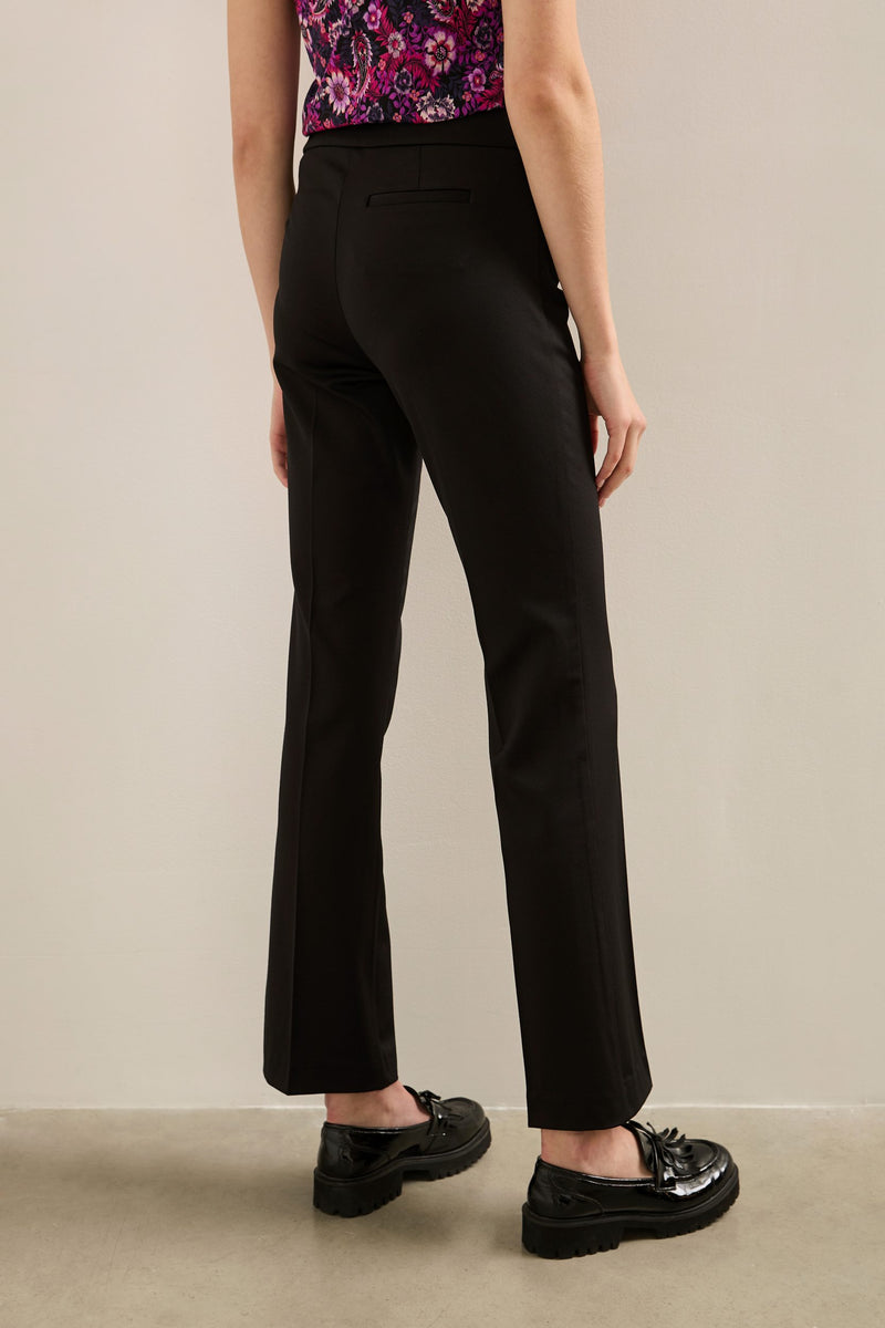 Vogue Fit Basic Straight Pant With Tab