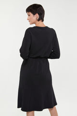 Robe oversize avec cordon de serrage