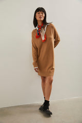 2-in-1 knitted dress