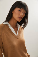 2-in-1 knitted dress