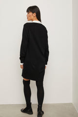 2-in-1 knitted dress