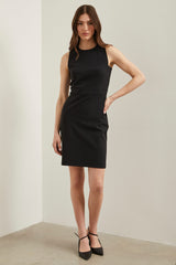 Sport Chic dress with bandeau effect