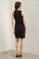 Sport Chic dress with bandeau effect