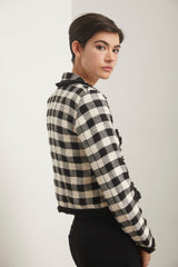 Blazer with ribbon