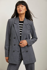 Prince of Wales double breasted blazer