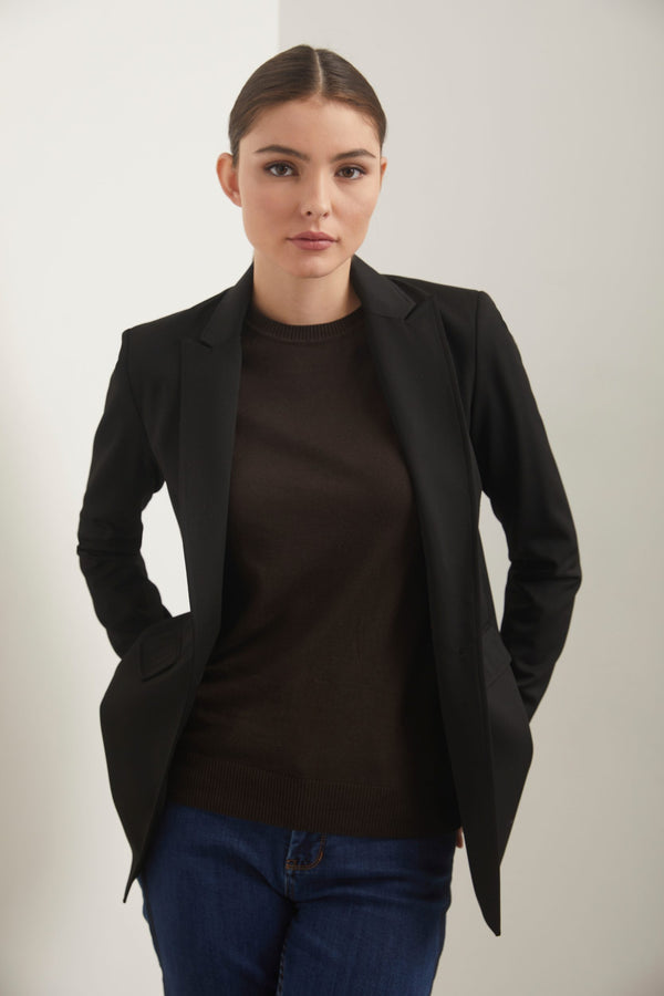 Blazer uni basique