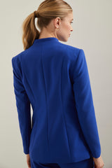 Notch collar fitted jacket