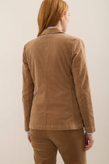 Fitted Corduroy Blazer