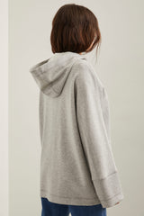 Manteau long avec capuche