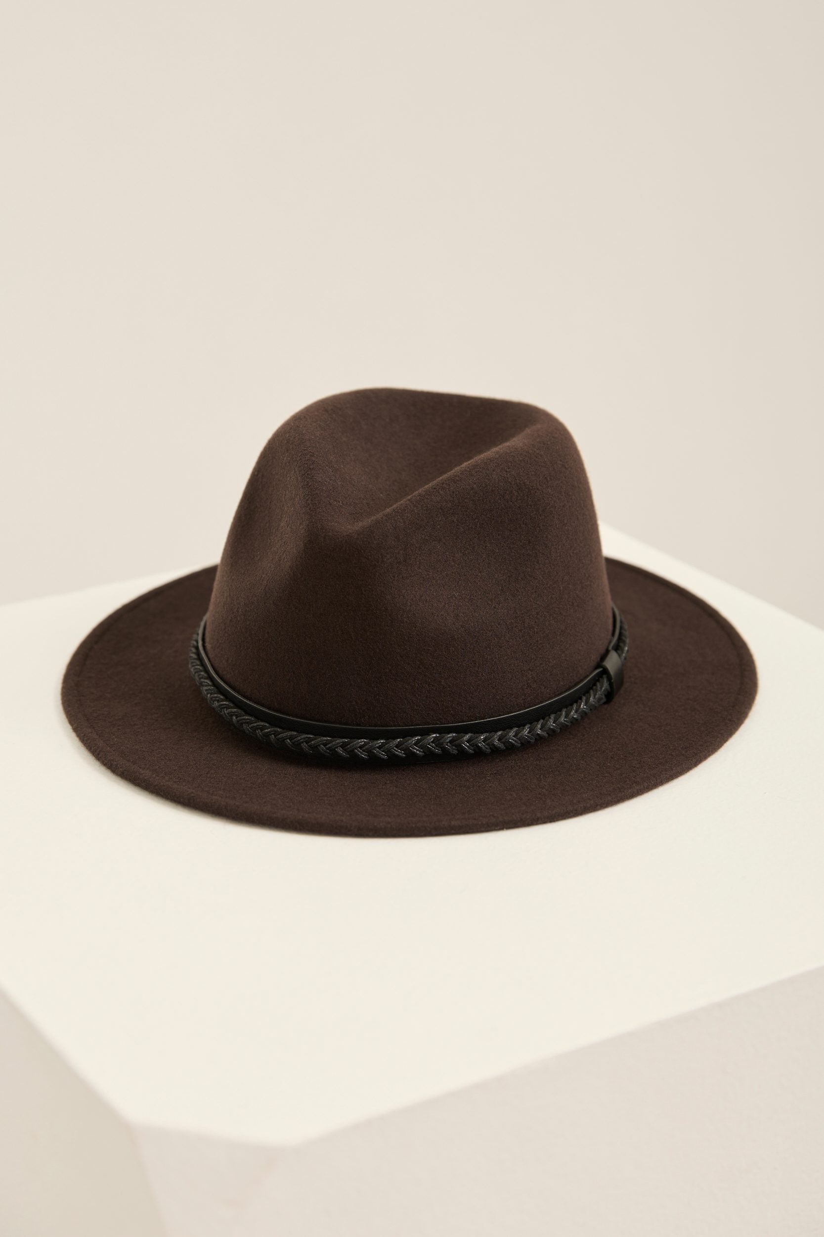 Wool Felt Fedora Hat