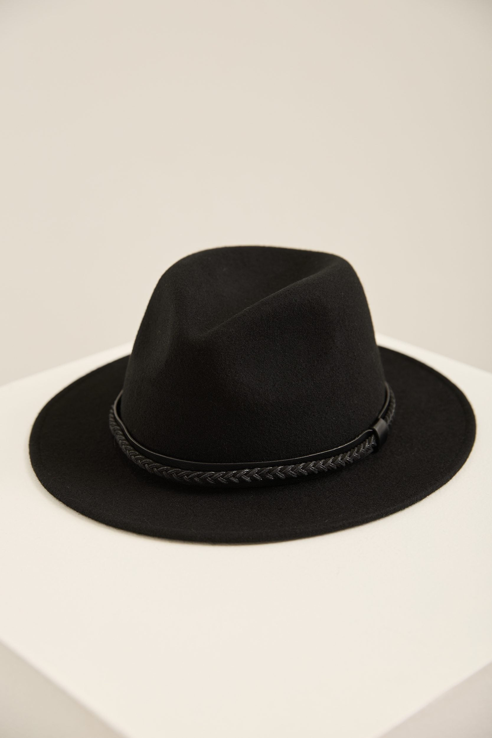 Wool Felt Fedora Hat