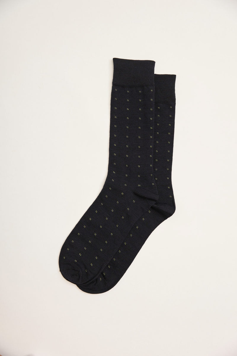 Dotted Wool Socks