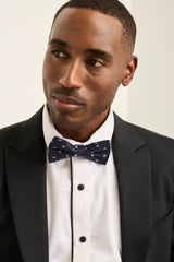 Micro Flower Silk Bow Tie