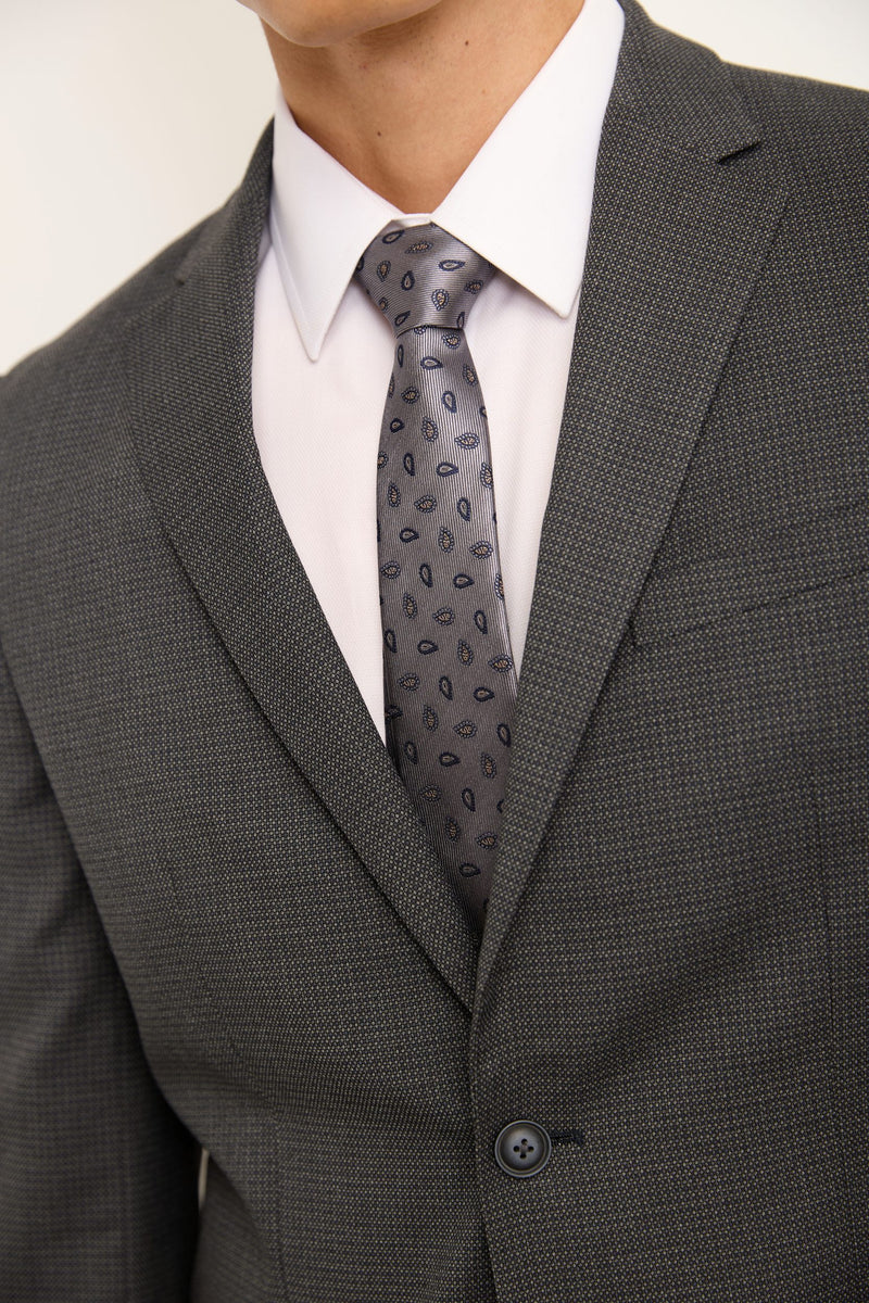 Cravate motif cachemire