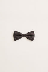 Micro Check Jacquard Bow Tie