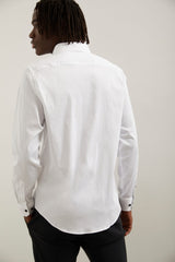 Poplin fitted shirt