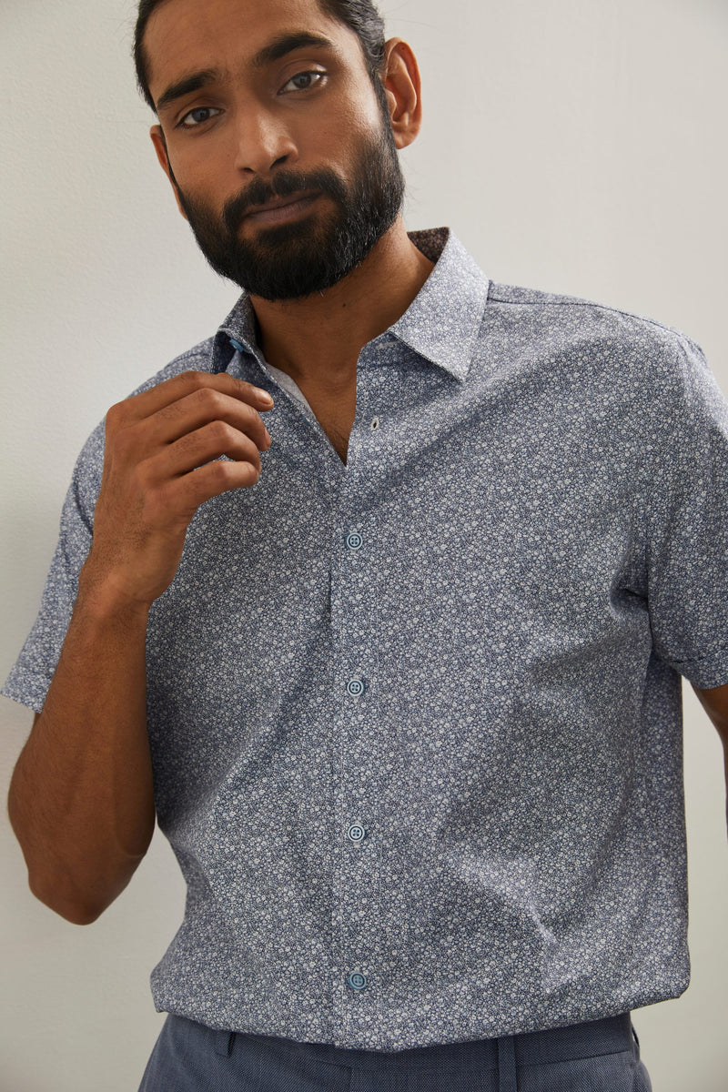 Floral print Fitted shirt