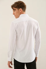 Extra-Fitted Solid Jersey Shirt