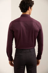Extra-Fitted Solid Jersey Shirt
