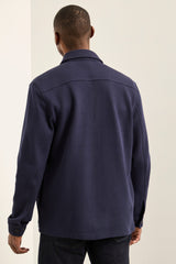 Comfort Fit Overshirt With Flap Pockets