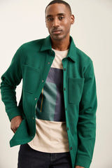 Comfort Fit Overshirt With Flap Pockets