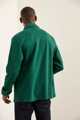 Comfort Fit Overshirt With Flap Pockets