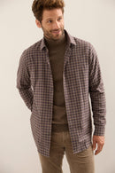Check Semi-Fitted Shirt