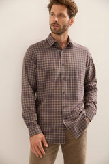 Check Semi-Fitted Shirt