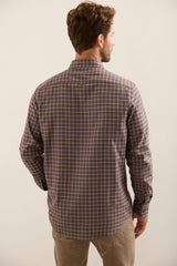 Check Semi-Fitted Shirt