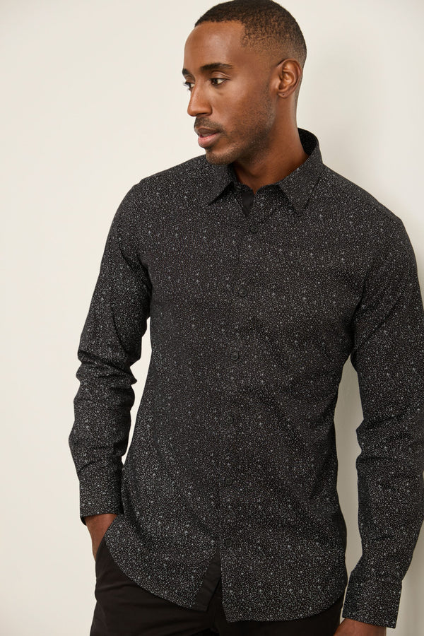 Printed Extra-Fitted Shirt