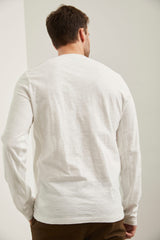 Long sleeve t-shirt with rib details