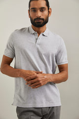 Polo with detail at collar