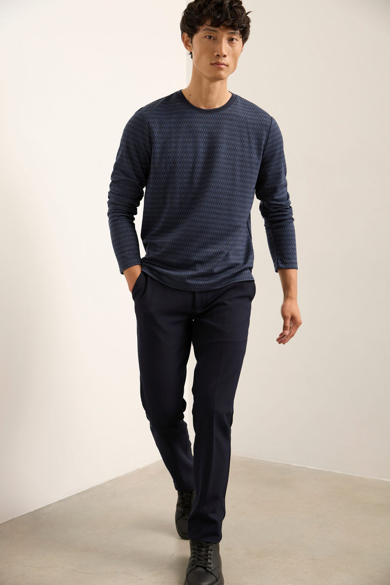 Shirt with deals blue sweater
