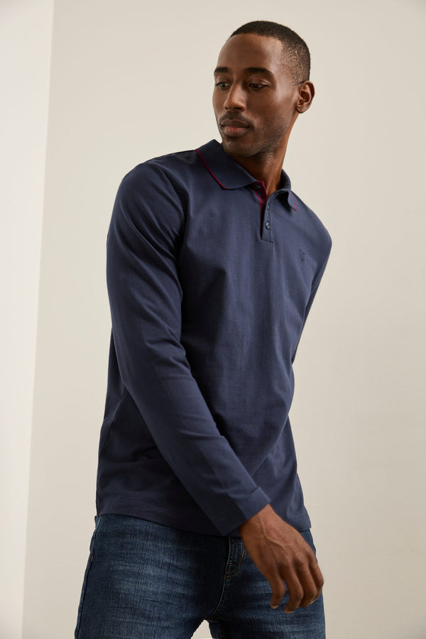Long Sleeve Polo