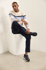 Striped Crew Neck Sweater