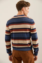 Striped Crew Neck Sweater