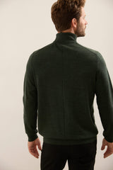 Merino Wool Turtle Neck Sweater