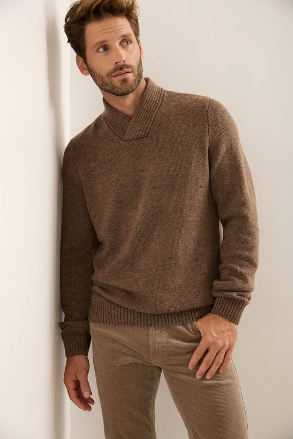 Small Shawl Collar Sweater