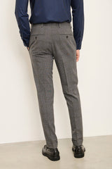 Slash Pocket Slim Fit Pant With Cuffs